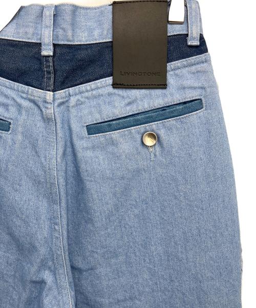 LIVINGTONE（リヴィントーン）LIVINGTONE (リヴィントーン) デニムパンツ ブルー サイズ:SIZE36の古着・服飾アイテム