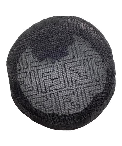 FENDI（フェンディ）FENDI (フェンディ) メッシュバケットハット ブラックの古着・服飾アイテム