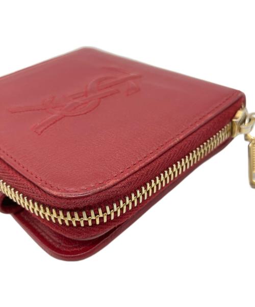 Yves Saint Laurent（イヴサンローラン）Yves Saint Laurent (イヴサンローラン) 2つ折り財布 レッドの古着・服飾アイテム