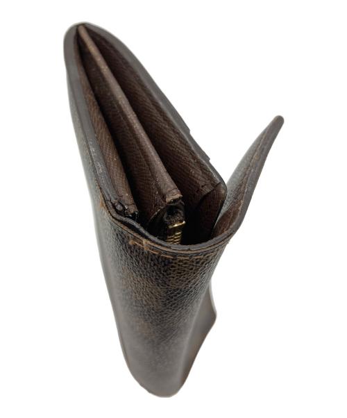 LOUIS VUITTON（ルイ ヴィトン）LOUIS VUITTON (ルイ ヴィトン) 長財布 ダミエ ポルトフォイユ・サラ ブラウンの古着・服飾アイテム