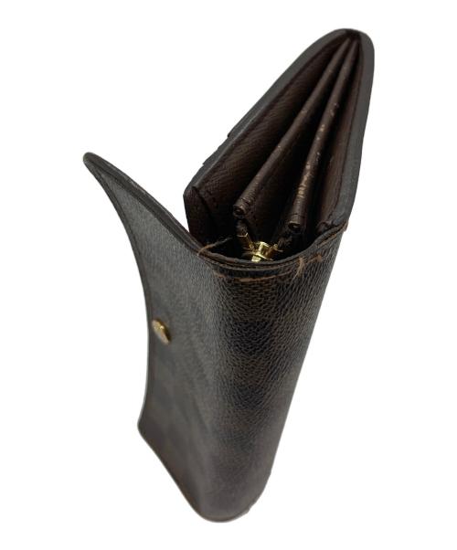 LOUIS VUITTON（ルイ ヴィトン）LOUIS VUITTON (ルイ ヴィトン) 長財布 ダミエ ポルトフォイユ・サラ ブラウンの古着・服飾アイテム