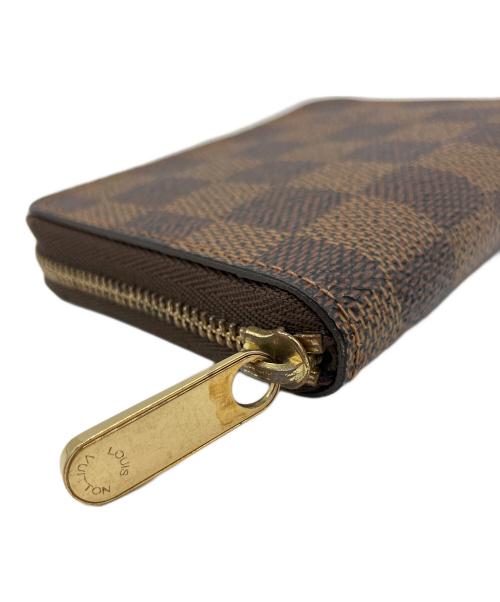 LOUIS VUITTON（ルイ ヴィトン）LOUIS VUITTON (ルイ ヴィトン) コインケース　ダミエ･エベヌ　ジッピーコインパース ブラウンの古着・服飾アイテム
