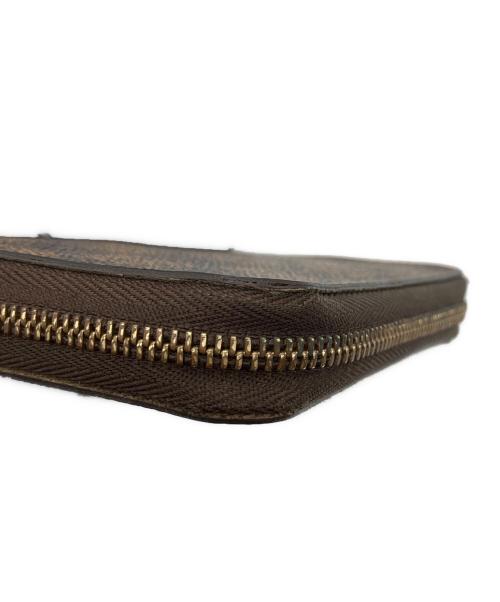 LOUIS VUITTON（ルイ ヴィトン）LOUIS VUITTON (ルイ ヴィトン) コインケース　ダミエ･エベヌ　ジッピーコインパース ブラウンの古着・服飾アイテム