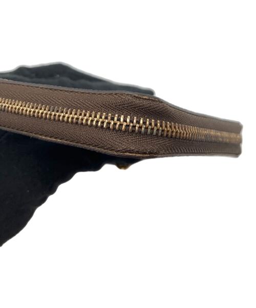 LOUIS VUITTON（ルイ ヴィトン）LOUIS VUITTON (ルイ ヴィトン) コインケース　ダミエ･エベヌ　ジッピーコインパース ブラウンの古着・服飾アイテム