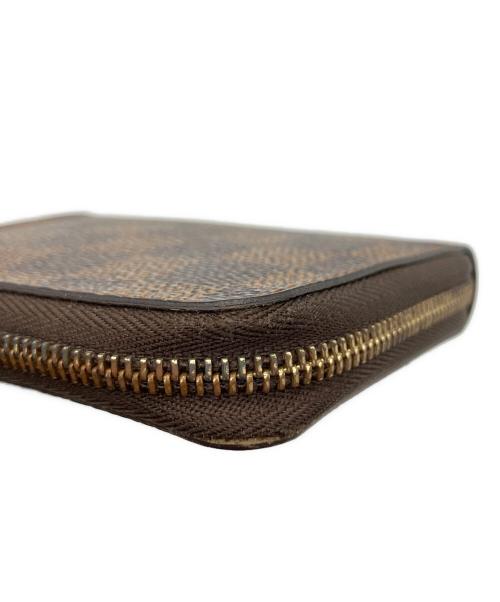 LOUIS VUITTON（ルイ ヴィトン）LOUIS VUITTON (ルイ ヴィトン) コインケース　ダミエ･エベヌ　ジッピーコインパース ブラウンの古着・服飾アイテム