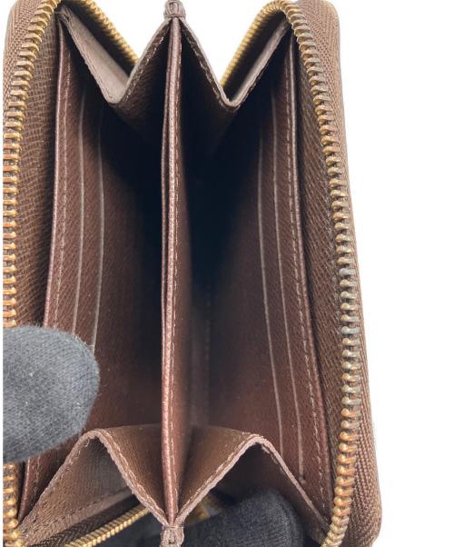LOUIS VUITTON（ルイ ヴィトン）LOUIS VUITTON (ルイ ヴィトン) コインケース　ダミエ･エベヌ　ジッピーコインパース ブラウンの古着・服飾アイテム