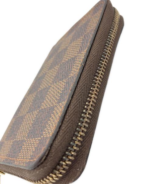 LOUIS VUITTON（ルイ ヴィトン）LOUIS VUITTON (ルイ ヴィトン) コインケース　ダミエ･エベヌ　ジッピーコインパース ブラウンの古着・服飾アイテム
