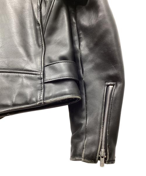 Schott（ショット）Schott (ショット) レザーライダースジャケット ブラック サイズ:38の古着・服飾アイテム