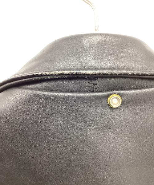 Schott（ショット）Schott (ショット) レザーライダースジャケット ブラック サイズ:38の古着・服飾アイテム