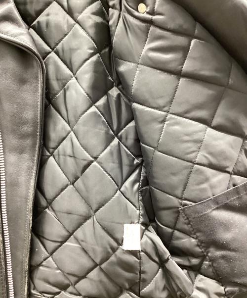 Schott（ショット）Schott (ショット) レザーライダースジャケット ブラック サイズ:38の古着・服飾アイテム