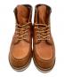 RED WING (レッドウィング) 6-inch Classic Moc ブラウン サイズ:25.5cm：20000円