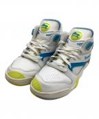 REEBOKリーボック）の古着「ハイカットスニーカー COURT VICTORY」｜ホワイト×ブルー