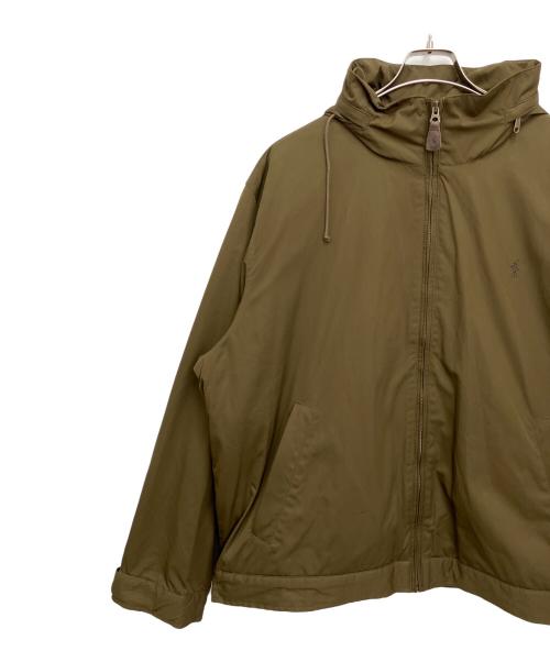 POLO RALPH LAUREN（ポロ・ラルフローレン）POLO RALPH LAUREN (ポロ・ラルフローレン) 裏フリースジャケット カーキ サイズ:ＸＸＬの古着・服飾アイテム
