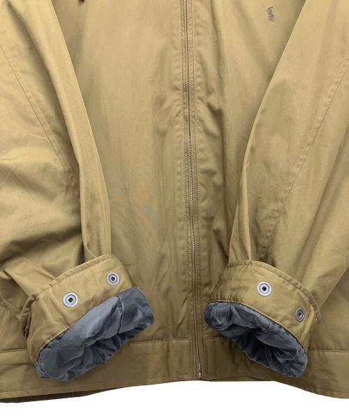 POLO RALPH LAUREN（ポロ・ラルフローレン）POLO RALPH LAUREN (ポロ・ラルフローレン) 裏フリースジャケット カーキ サイズ:ＸＸＬの古着・服飾アイテム