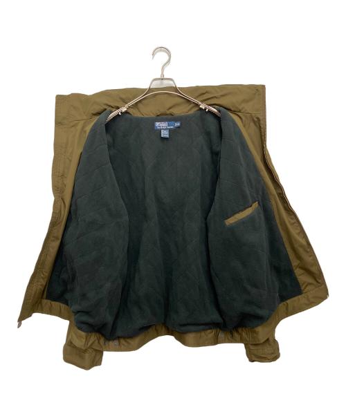 POLO RALPH LAUREN（ポロ・ラルフローレン）POLO RALPH LAUREN (ポロ・ラルフローレン) 裏フリースジャケット カーキ サイズ:ＸＸＬの古着・服飾アイテム