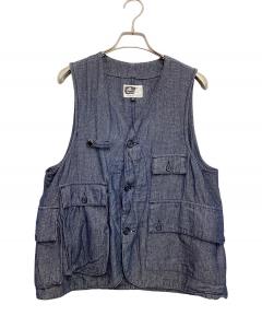 中古・古着通販】RRL (ダブルアールエル) ピンストライプデニムベスト