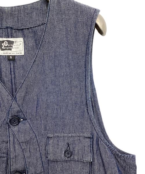 Engineered Garments（エンジニアドガーメンツ）Engineered Garments (エンジニアードガーメンツ) デニムベスト インディゴ サイズ:Sの古着・服飾アイテム