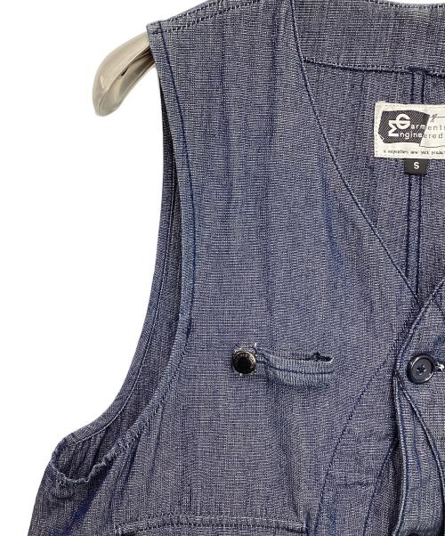 Engineered Garments（エンジニアドガーメンツ）Engineered Garments (エンジニアードガーメンツ) デニムベスト インディゴ サイズ:Sの古着・服飾アイテム