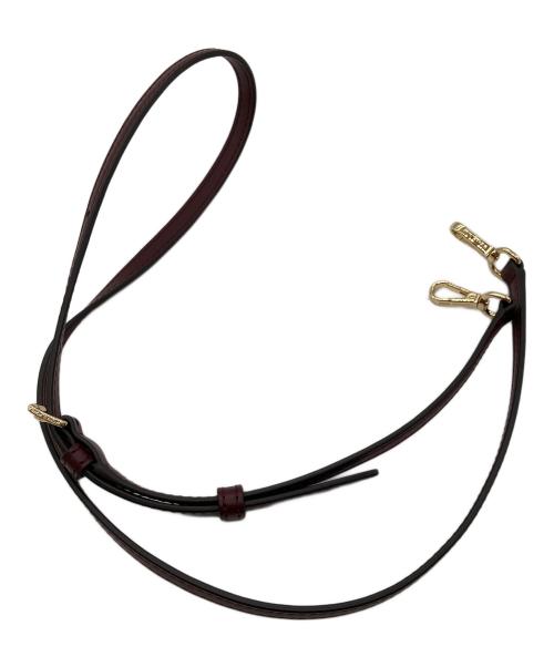 MICHAEL KORS（マイケル・コース）MICHAEL KORS (マイケルコース) 2WAYハラコポーチ ボルドー×ブラックの古着・服飾アイテム