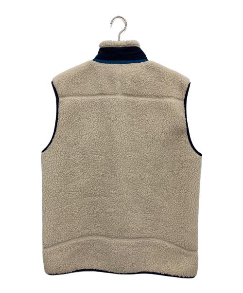 Patagonia（パタゴニア）Patagonia (パタゴニア) ベスト アイボリー×ネイビー サイズ:Lの古着・服飾アイテム