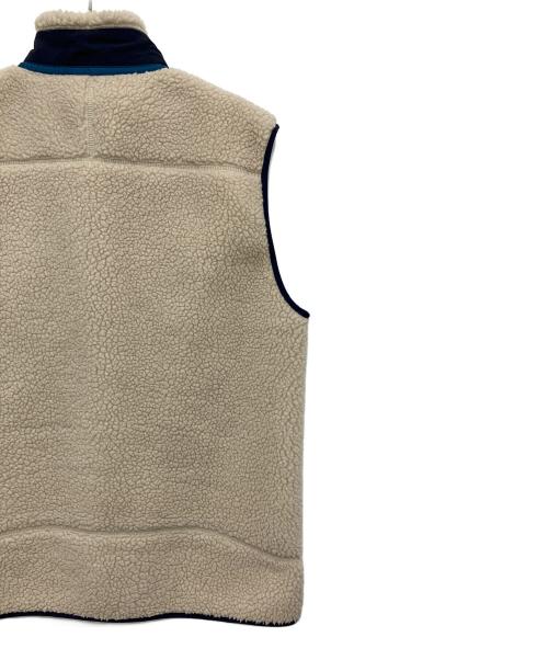 Patagonia（パタゴニア）Patagonia (パタゴニア) ベスト アイボリー×ネイビー サイズ:Lの古着・服飾アイテム