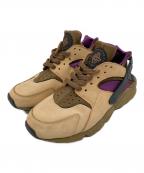 NIKEナイキ）の古着「Air Huarache LE」｜ベージュ×パープル