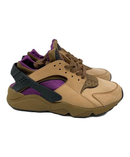 NIKE（ナイキ）NIKE (ナイキ) Air Huarache LE ベージュ×パープル サイズ:SIZE 26cmの古着・服飾アイテム