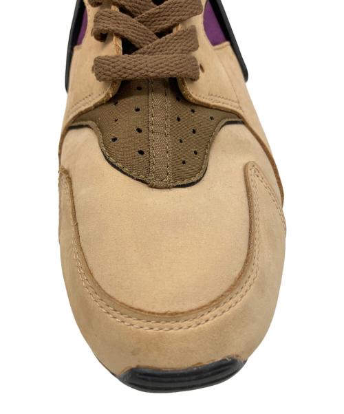 NIKE（ナイキ）NIKE (ナイキ) Air Huarache LE ベージュ×パープル サイズ:SIZE 26cmの古着・服飾アイテム