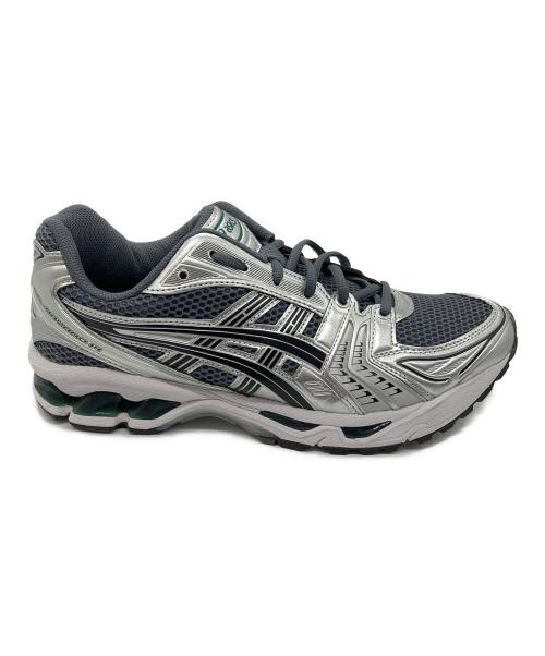 asics（アシックス）asics (アシックス) GEL-KAYANO グレー×シルバー サイズ:28cmの古着・服飾アイテム