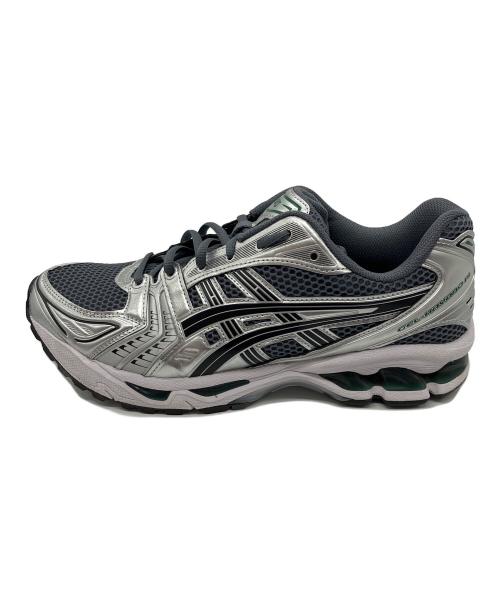 asics（アシックス）asics (アシックス) GEL-KAYANO グレー×シルバー サイズ:28cmの古着・服飾アイテム