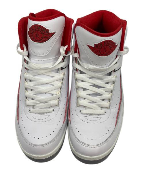 NIKE（ナイキ）NIKE (ナイキ) Air Jordan 2 Retro ホワイト×レッド サイズ:US12の古着・服飾アイテム