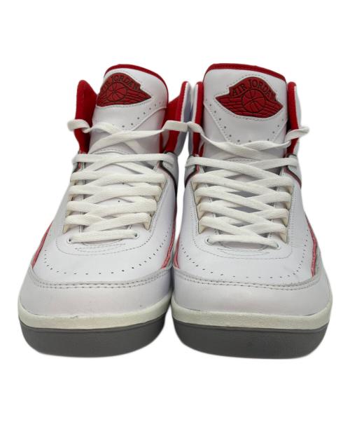 NIKE（ナイキ）NIKE (ナイキ) Air Jordan 2 Retro ホワイト×レッド サイズ:US12の古着・服飾アイテム