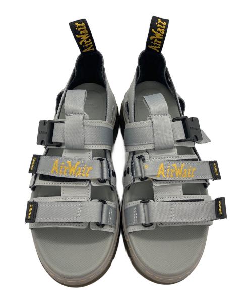Dr.Martens（ドクターマーチン）Dr.Martens (ドクターマーチン) ストラップサンダル グレー×ブラック サイズ:38の古着・服飾アイテム