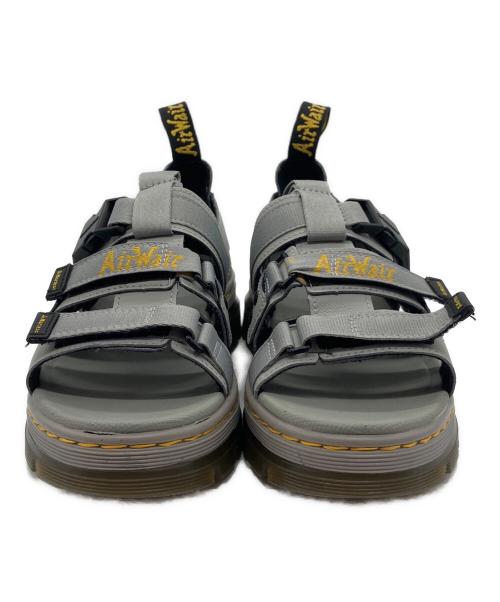 Dr.Martens（ドクターマーチン）Dr.Martens (ドクターマーチン) ストラップサンダル グレー×ブラック サイズ:38の古着・服飾アイテム