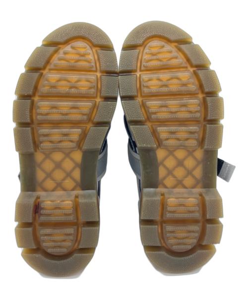 Dr.Martens（ドクターマーチン）Dr.Martens (ドクターマーチン) ストラップサンダル グレー×ブラック サイズ:38の古着・服飾アイテム