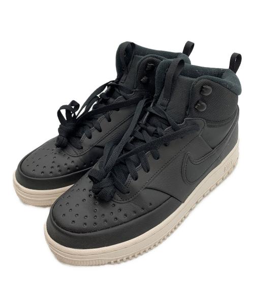 NIKE（ナイキ）NIKE (ナイキ) COURT VISION MID WNTR ブラック×ホワイト サイズ:27.5の古着・服飾アイテム