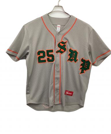 中古・古着通販】SUPREME (シュプリーム) Old English Baseball Jersey 磯*男様 Supreme baseball jersey サイズL