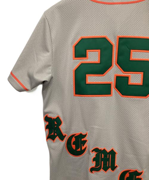 SUPREME（シュプリーム）SUPREME (シュプリーム) Old English Baseball Jersey グレー×オレンジ サイズ:Lの古着・服飾アイテム