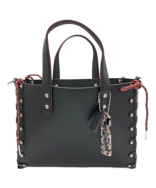 COACH（コーチ）COACH (コーチ) コーチトピア リレーサブルトート ブラック×ピンクの古着・服飾アイテム