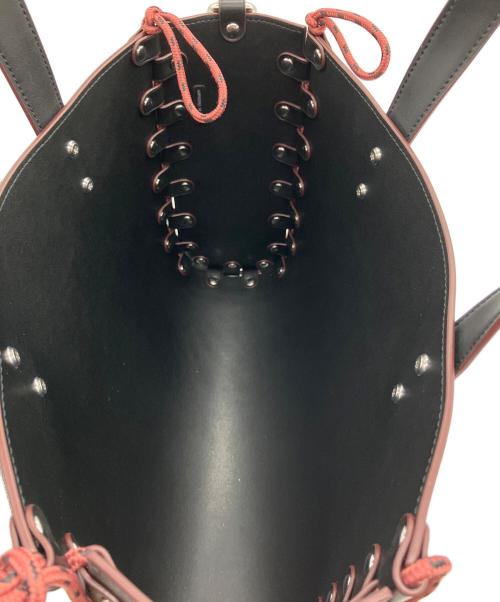 COACH（コーチ）COACH (コーチ) コーチトピア リレーサブルトート ブラック×ピンクの古着・服飾アイテム