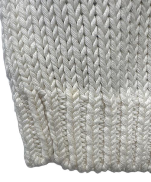 COACH（コーチ）COACH (コーチ) TOM WESSELMANN (トム・ウェッセルマン) ニットベスト ホワイト サイズ:XSの古着・服飾アイテム