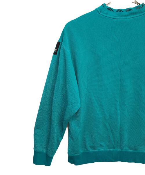 adidas（アディダス）adidas (アディダス) エキップメント クルーネック スウェット グリーン サイズ:Mの古着・服飾アイテム