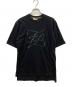 FENDI（フェンディ）の古着「カリグラフィーTシャツ」｜ブラック