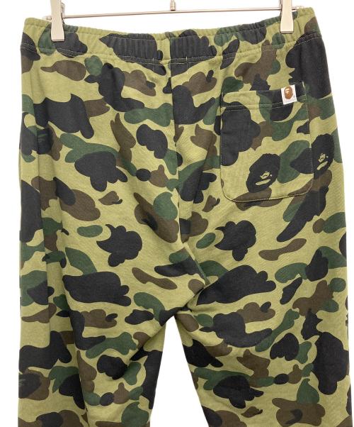 A BATHING APE（ア ベイシング エイプ）A BATHING APE (ア ベイシング エイプ) スウェットパンツ カーキ×ブラック サイズ:Ｍの古着・服飾アイテム