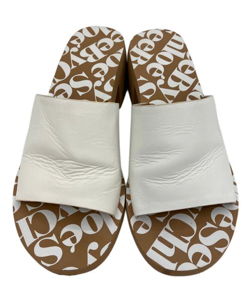 SEE BY CHLOE（シーバイクロエ）SEE BY CHLOE (シーバイクロエ) サンダル ベージュ×ホワイト サイズ:25.5cmの古着・服飾アイテム