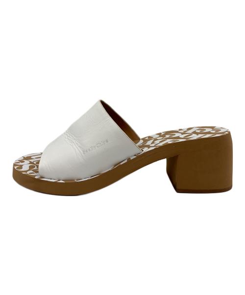 SEE BY CHLOE（シーバイクロエ）SEE BY CHLOE (シーバイクロエ) サンダル ベージュ×ホワイト サイズ:25.5cmの古着・服飾アイテム