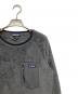 中古・古着 Patagonia (パタゴニア) Los Gatos Crew グレー×ブラック サイズ:XS：7000円