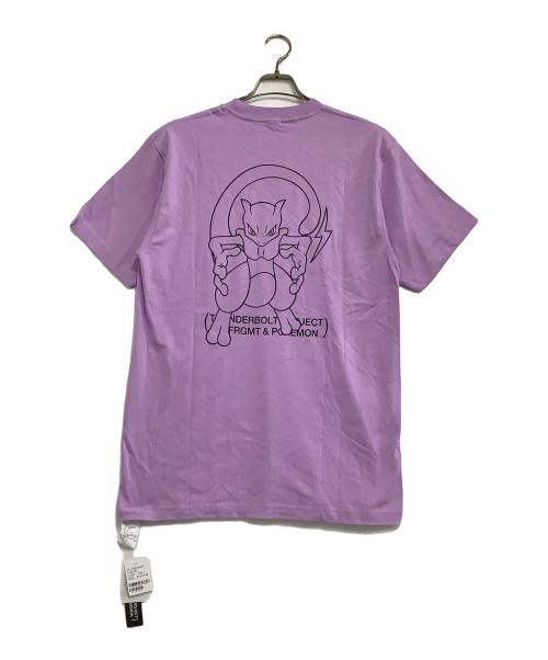 THUNDERBOLT PROJECT BY FRGMT & POKEMON（サンダーボルトプロジェクト フラグメントアンドポケモン）THUNDERBOLT PROJECT BY FRGMT & POKEMON (サンダーボルトプロジェクト フラグメントアンドポケモン) プリントTシャツ パープル サイズ:Lの古着・服飾アイテム