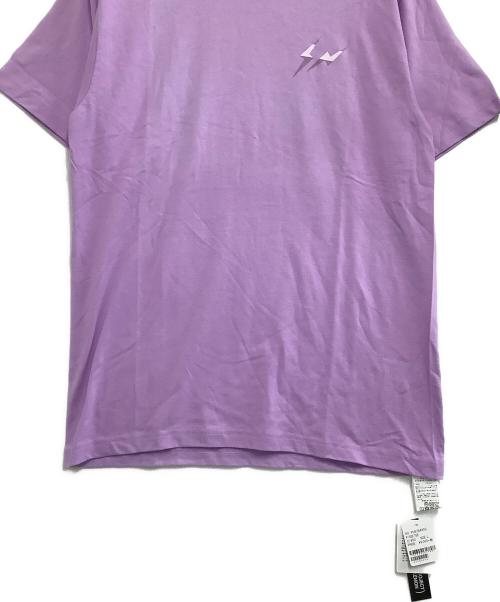 THUNDERBOLT PROJECT BY FRGMT & POKEMON（サンダーボルトプロジェクト フラグメントアンドポケモン）THUNDERBOLT PROJECT BY FRGMT & POKEMON (サンダーボルトプロジェクト フラグメントアンドポケモン) プリントTシャツ パープル サイズ:Lの古着・服飾アイテム