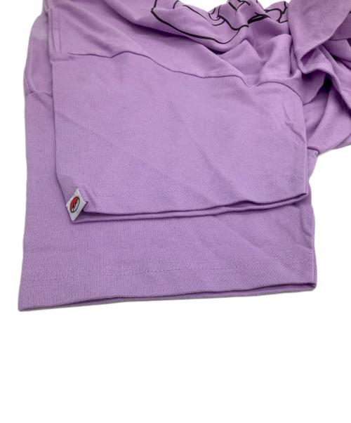 THUNDERBOLT PROJECT BY FRGMT & POKEMON（サンダーボルトプロジェクト フラグメントアンドポケモン）THUNDERBOLT PROJECT BY FRGMT & POKEMON (サンダーボルトプロジェクト フラグメントアンドポケモン) プリントTシャツ パープル サイズ:Lの古着・服飾アイテム